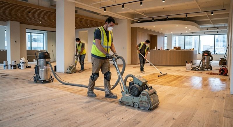 Commercial Hardwood Service in Akron, OH