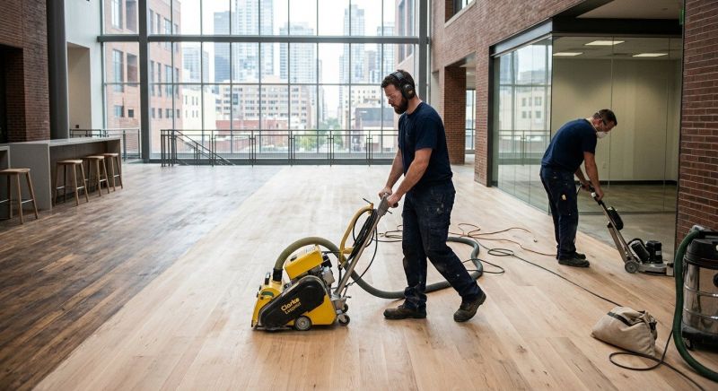 Commercial Hardwood Service in Aurora, OH