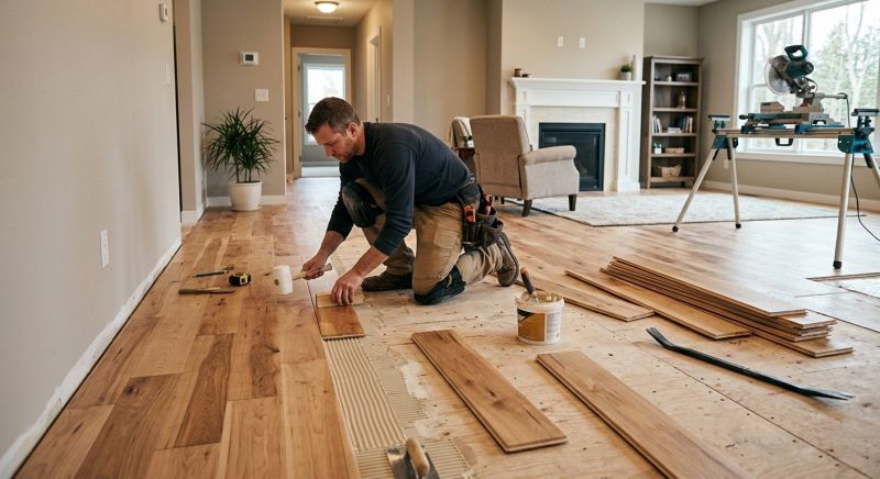 Engineered Wood Installation in Ravenna, OH
