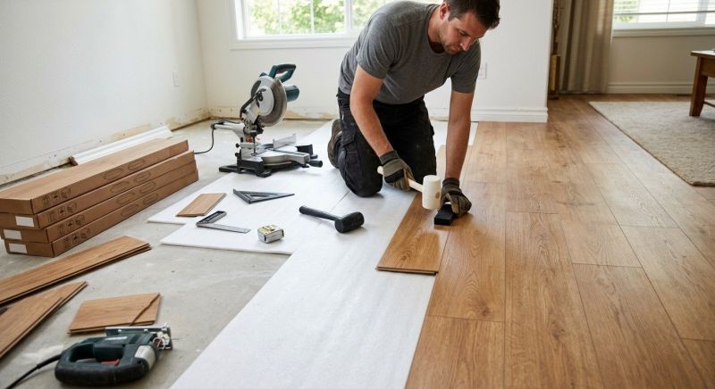 Laminate Floor Installation in Brecksville, OH