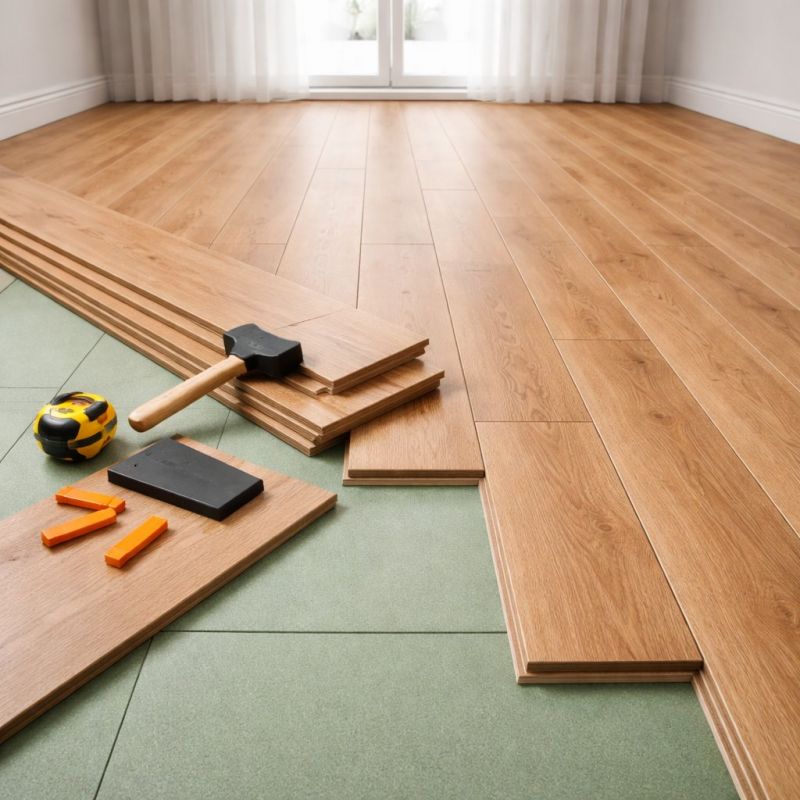 Laminate Floor Installation in Hiram, OH