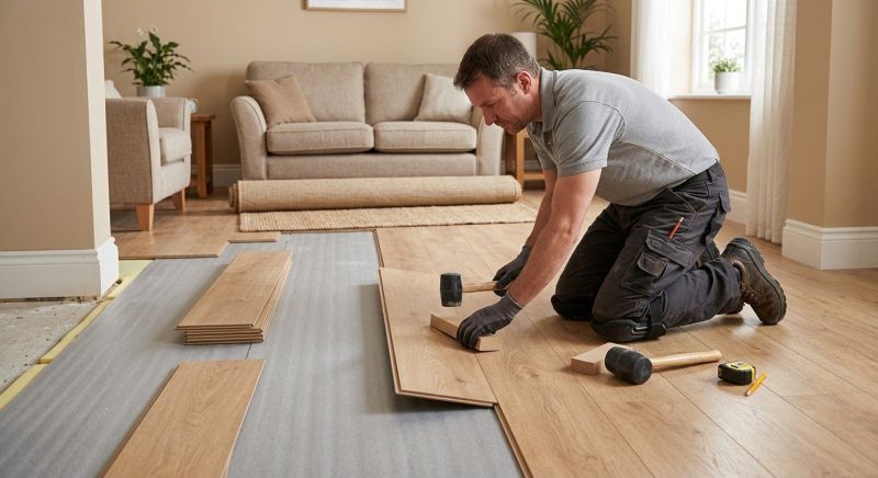 Laminate Floor Installation in Homeworth, OH