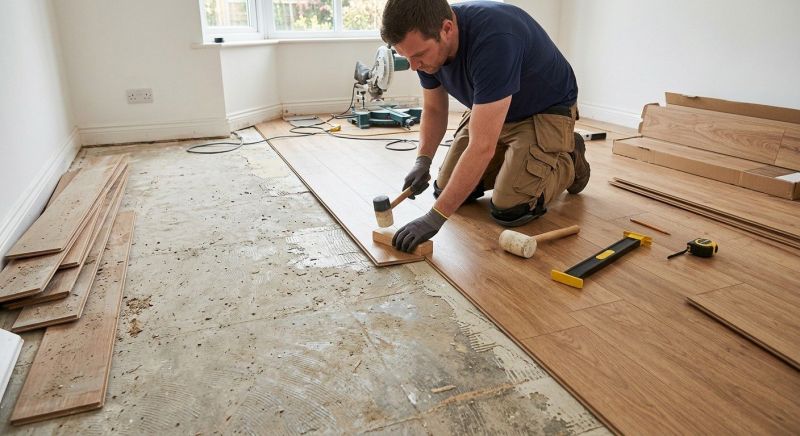 Laminate Floor Installation in Ravenna, OH