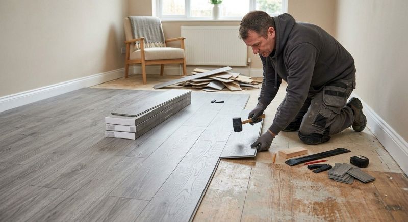 Laminate Floor Replacement in Berlin Center, OH