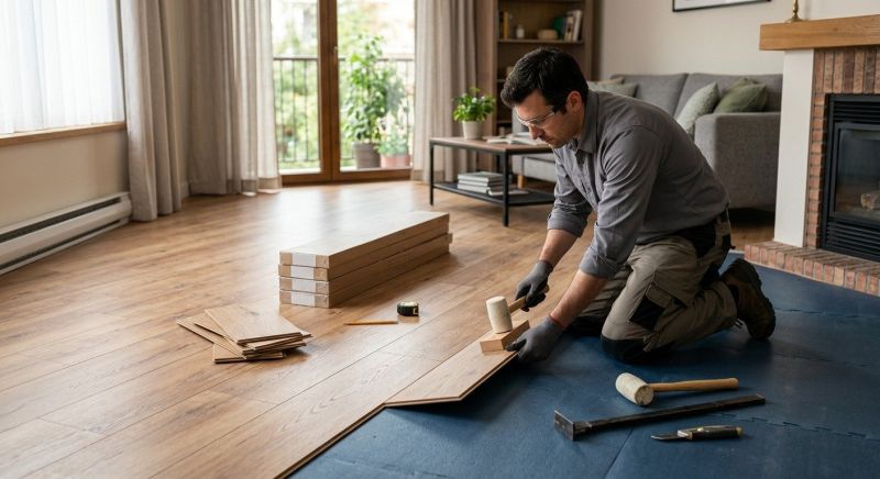 Laminate Wood Installation in Ravenna, OH