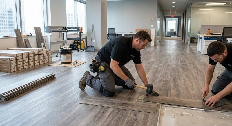 Linoleum Floor Installation in Mantua, OH