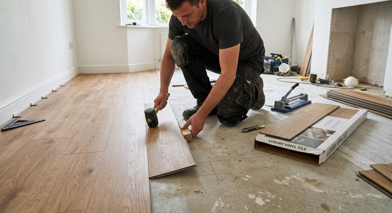 Luxury Vinyl Tile Installation in Ravenna, OH