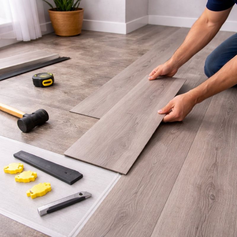 Luxury Vinyl Tile Installation in Macedonia, OH