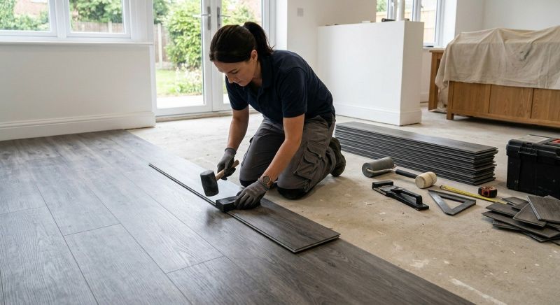 Luxury Vinyl Tile Installation in Mantua, OH