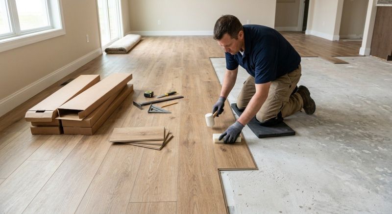 Lvt Flooring Installation in Streetsboro, OH