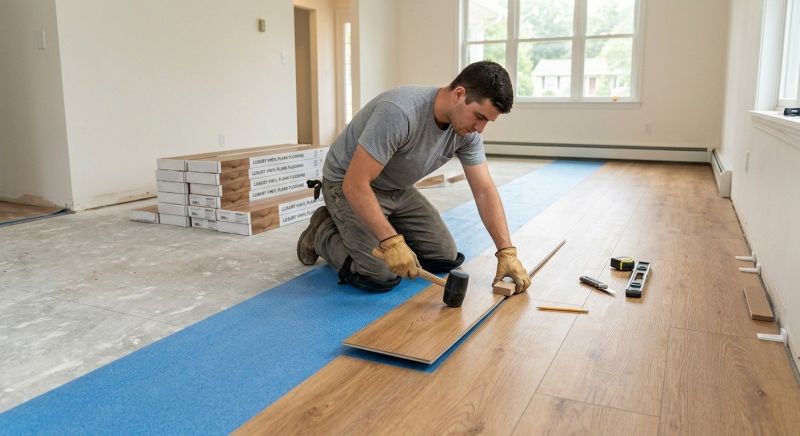Lvt Flooring Installation in Trumbull County, OH