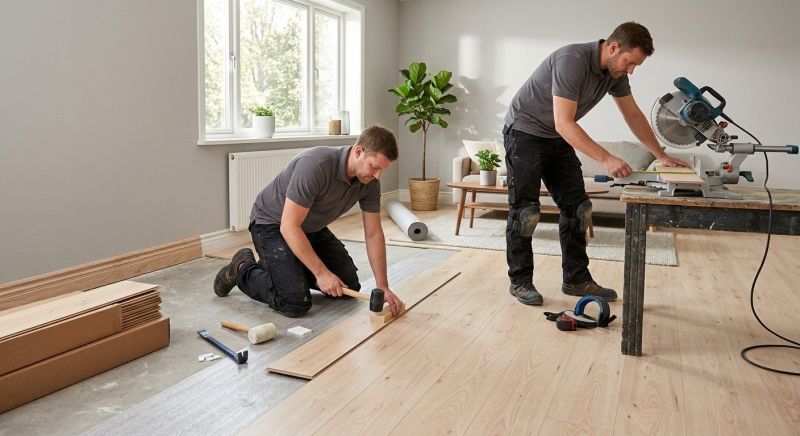 Plank Laminate Installation in Ravenna, OH