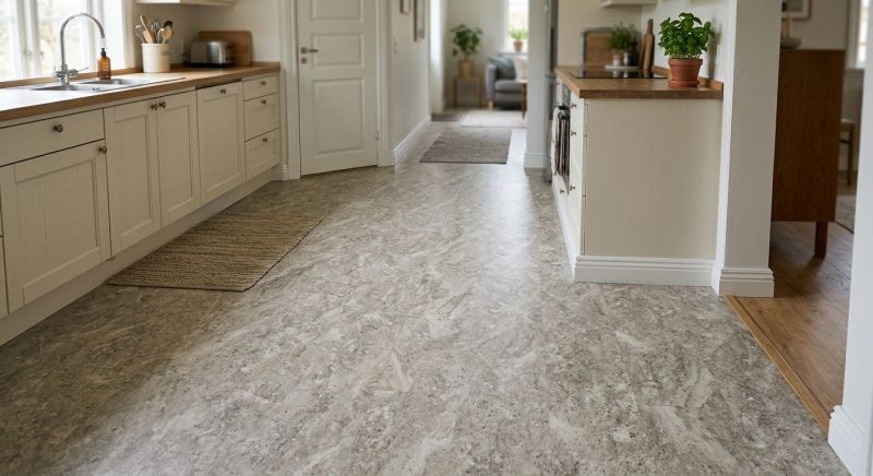 Sheet Linoleum Installation in Aurora, OH