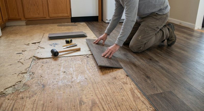 Vinyl Flooring Installation in Bristolville, OH