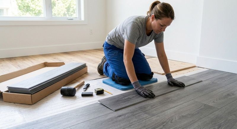Vinyl Tile Installation in Ravenna, OH